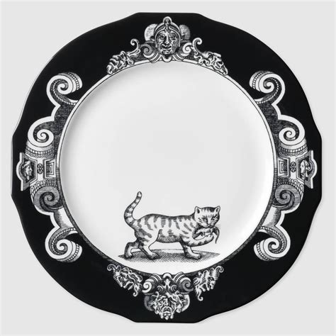 gucci plate cat